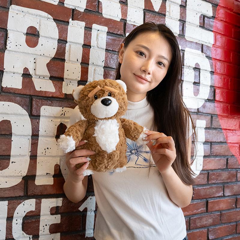Cute Party Forest Animal Brown Bear Doll Panda Plush Toy Hug Sleeping Doll Send Children's Day Gift