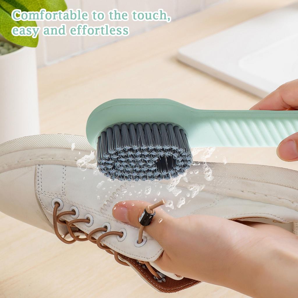 Multifunkční čisticí kartáč s háčky, Nejnovější čisticí kartáč s dávkovačem mýdla, Injektovatelný multifunkční čisticí kartáč