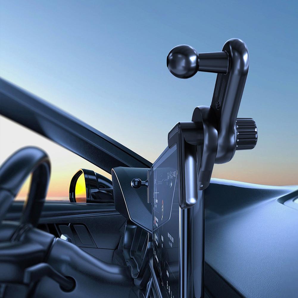 Mobile Phone Holder Base For Car Display Screen New Car Display Extension Pole Mobile Phone Holder Base For Tesla Accessories