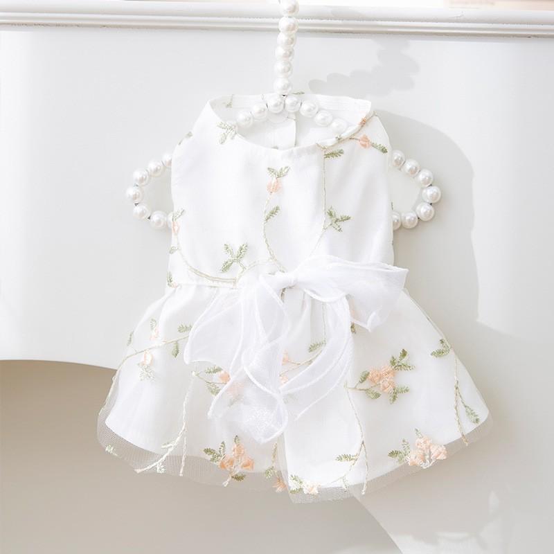 Pet Dress Cat Suspender Skirt Dog Clothes Summer Teddy Than Bear Universal Small Puppy Spring Summer Thin