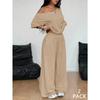 JPNTKY Women's Fashion Casual Short Sleeve Pants Suits