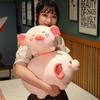 Soft Cotton Pink Pig Plush Toys Simulated Animals Baby Sleeping Hug Stuffed Pillow Round Huge Creative Cute Doll Birthday Gift