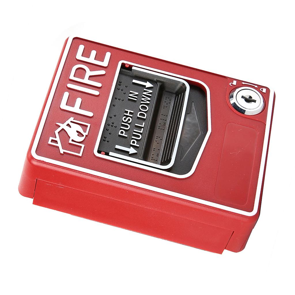 9-28VDC Manuelle Mehrere Draht System Sicherheit Feuer Pull Station Alarm Taste Rufen Punkt Sicherheit