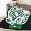 Raja Club Athletic Casablanca Maroc Couverture Maison Chambre à Coucher Housse de Canapé Fausse Fourrure Vison Décoratif Canapé