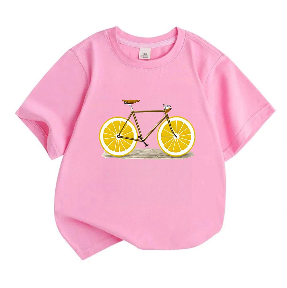 Kids Boys Girls Crew Neck Short Sleeve 100% Cotton T-Shirt,