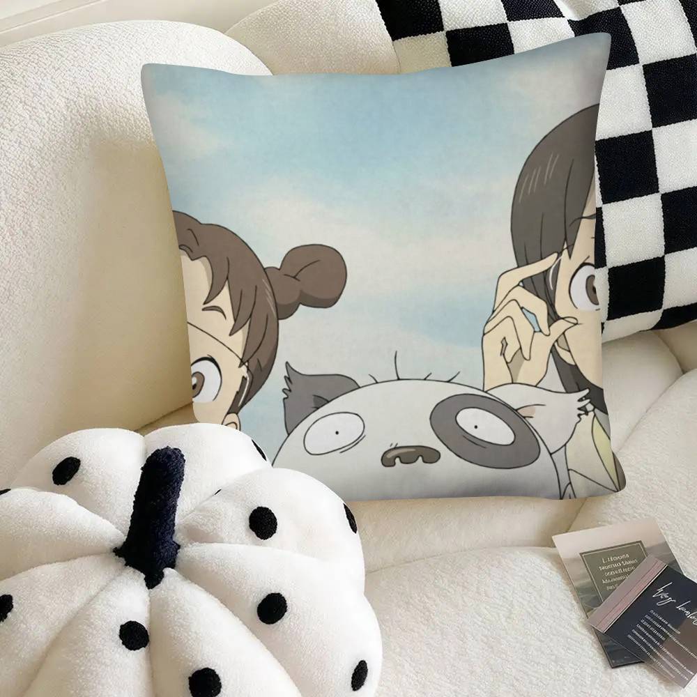 Popular Anime Dennou Coil Pillow Case Fashion Square Pillowcase Bedroom Sofa Room Ins Decoration Leisure