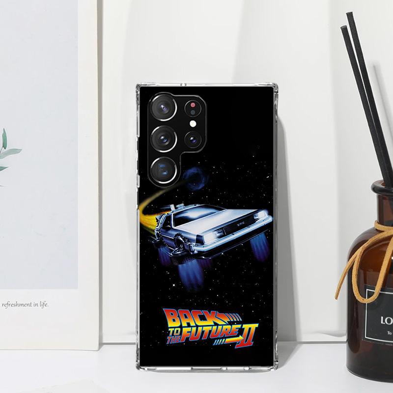 Back To The Future TV Phone Case For Samsung Galaxy S26 S25 Edge S24 FE S23 S22 Ultra S21 Plus S20 + Art Fundas Back Cover Galax