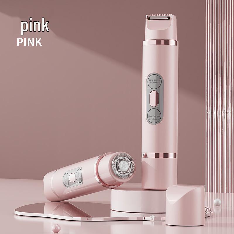 Dual-Head Electric Hair Remover for Whole Body & Private Parts - Portable Unisex Shaver
