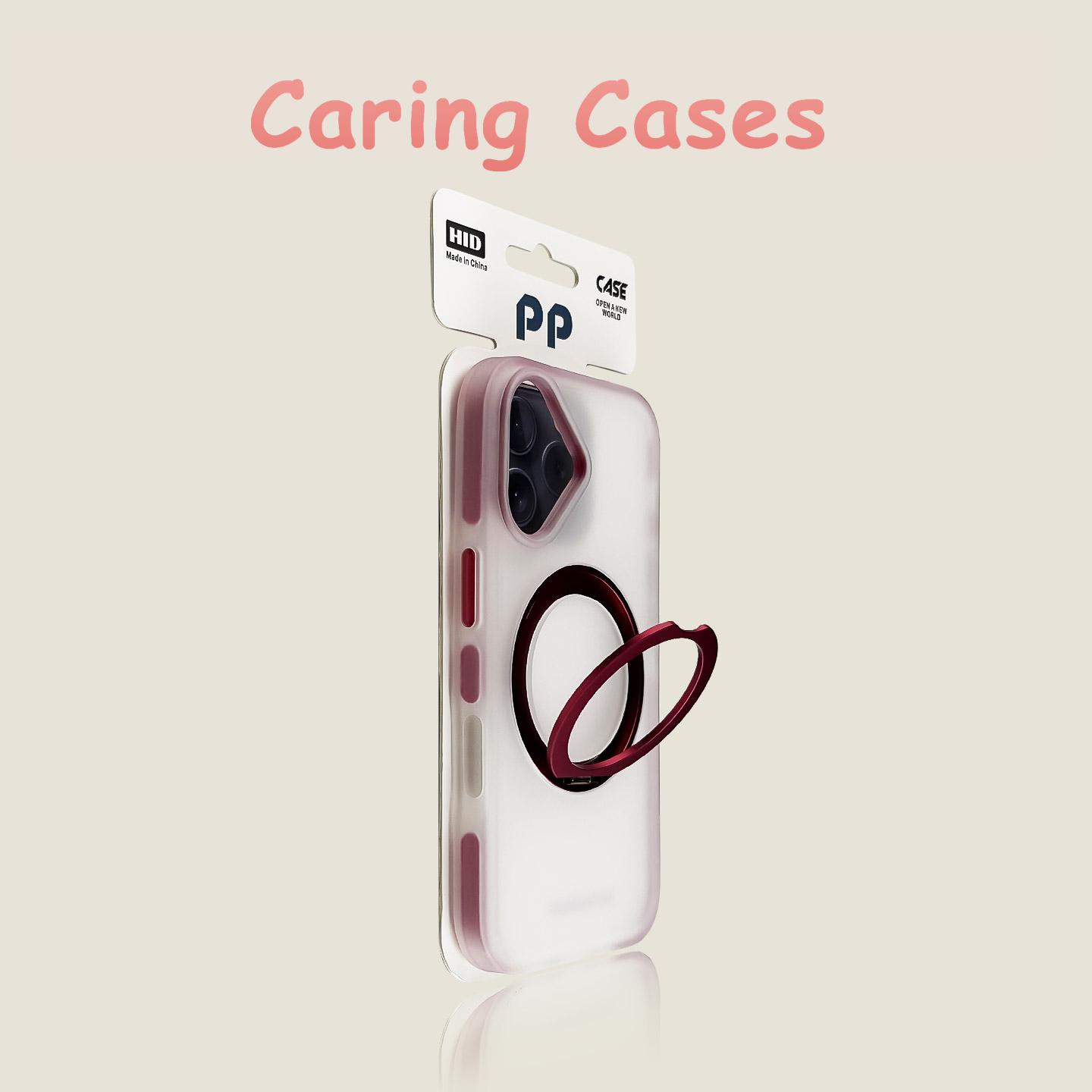 

For iPhone 17 Pro Max Case Magnetic Stand Starry Matte Premium Minimalist Cover compatible with iPhone 16 15 14 13 12 11 iPhone 12 Pro рожевий червоний колір