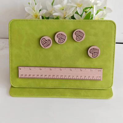 1 Set Righello Pieghevole per Uncinetto Set Compagno per Lavoro a Maglia e Cucito Strumento Essenziale per la Casa Disponibili Molteplici Opzioni