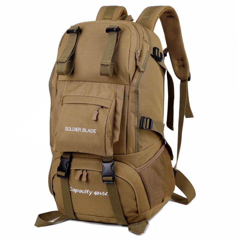 

Водонепроникна легка туристична сумка Oxford Outdoor Travel Велоспорт великої ємності One size хакі