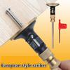 Woodworking European style scriber Blade Scribing Precision Marking Gauge Ruler Adjustable Tools Replacement Cutters Wheel