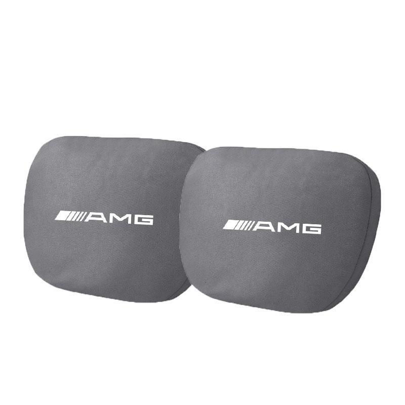 EKR2  For Mercedes Benz W205 W177 W212 W213 W221 W220 W176 ML GT AMG Car Headrest Neck Support Seat Lumbar Cushion Soft Neck Pillow
