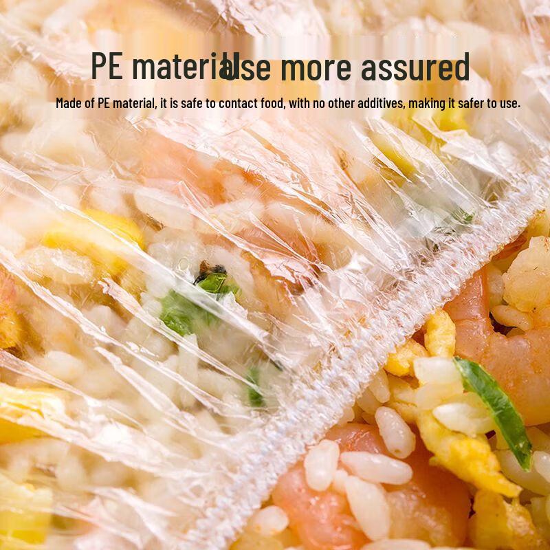 Chahua Elastic Disposable Food Covers, 100-Pack