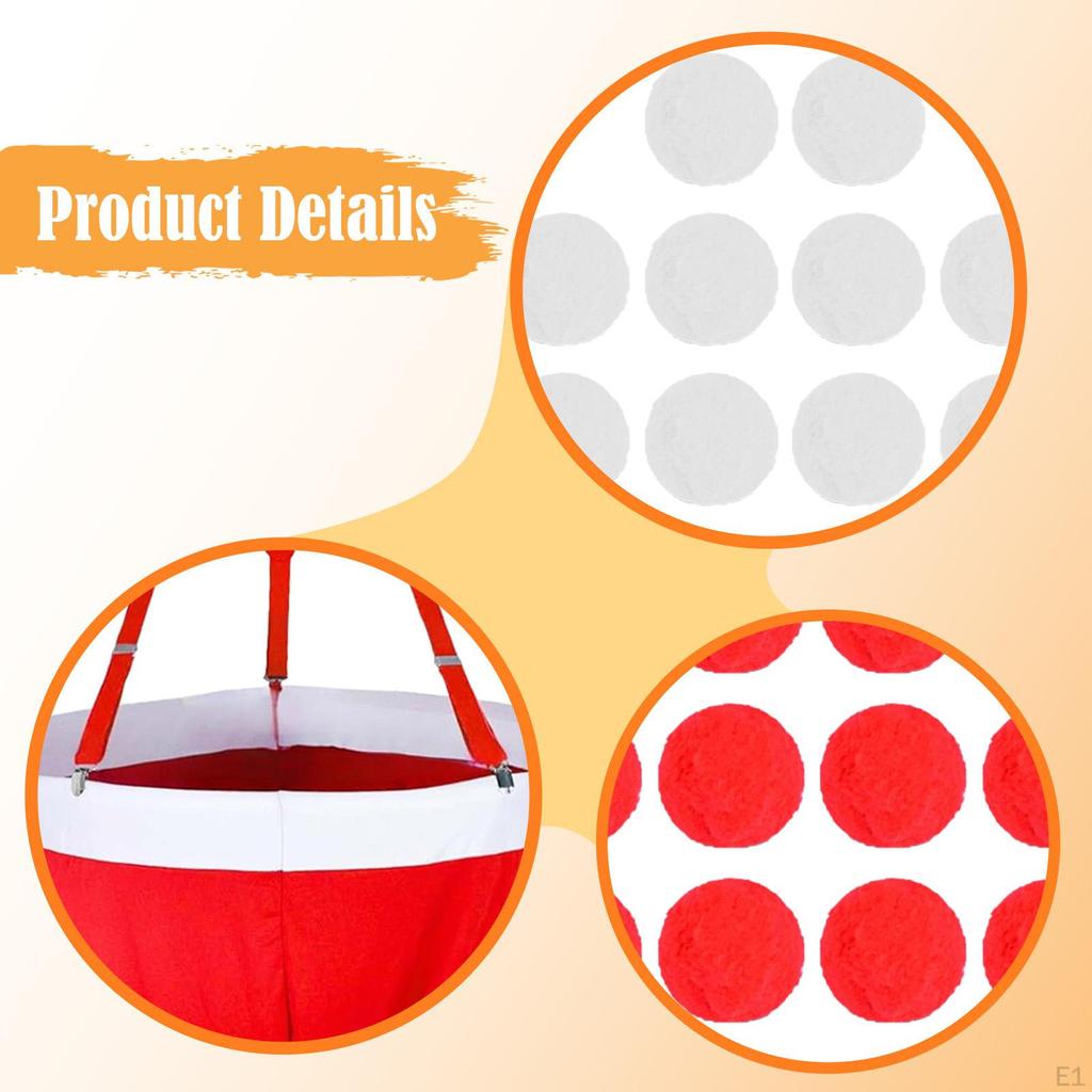 Santa Pants Holiday for Yard Stage Performance Christmas Games Toss Activity Set