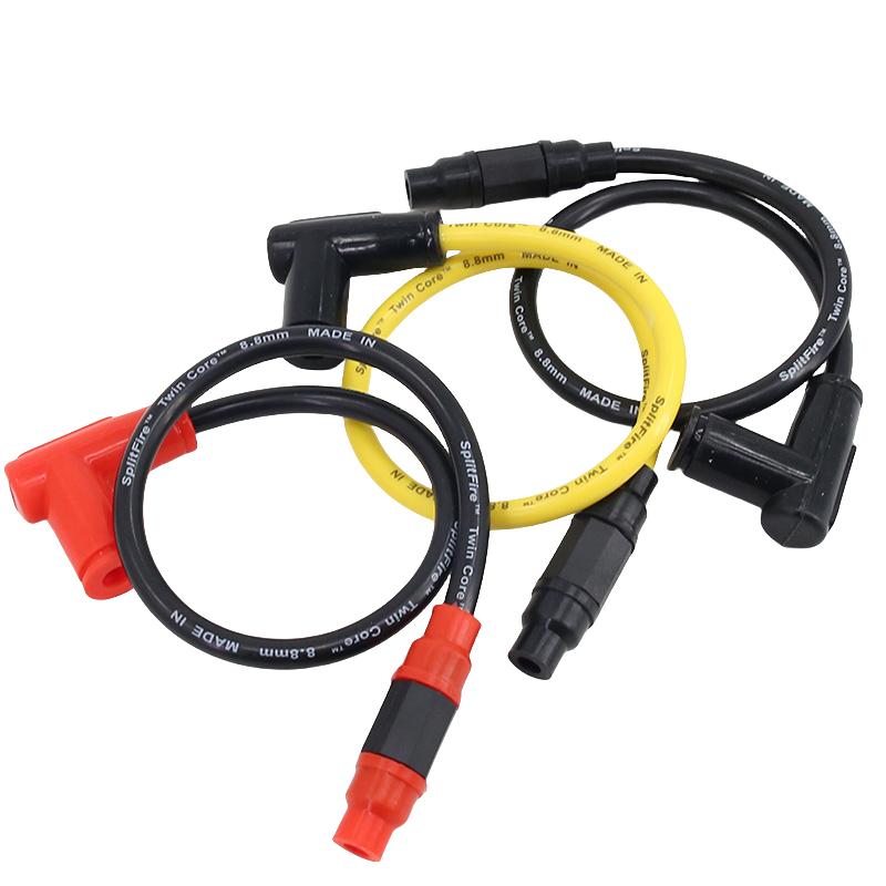 Motorcycle High Quality Silicone Rubber Lgnition Coil Spark Plug Iridium Power Cable For Off-road Motorcycle