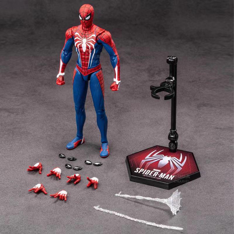Chinese Anime Avengers Spider-Man Velocity Suit Action Figure