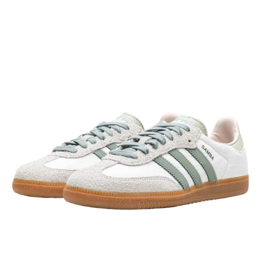 Adidas Samba OG Silver Green Putty Mauve