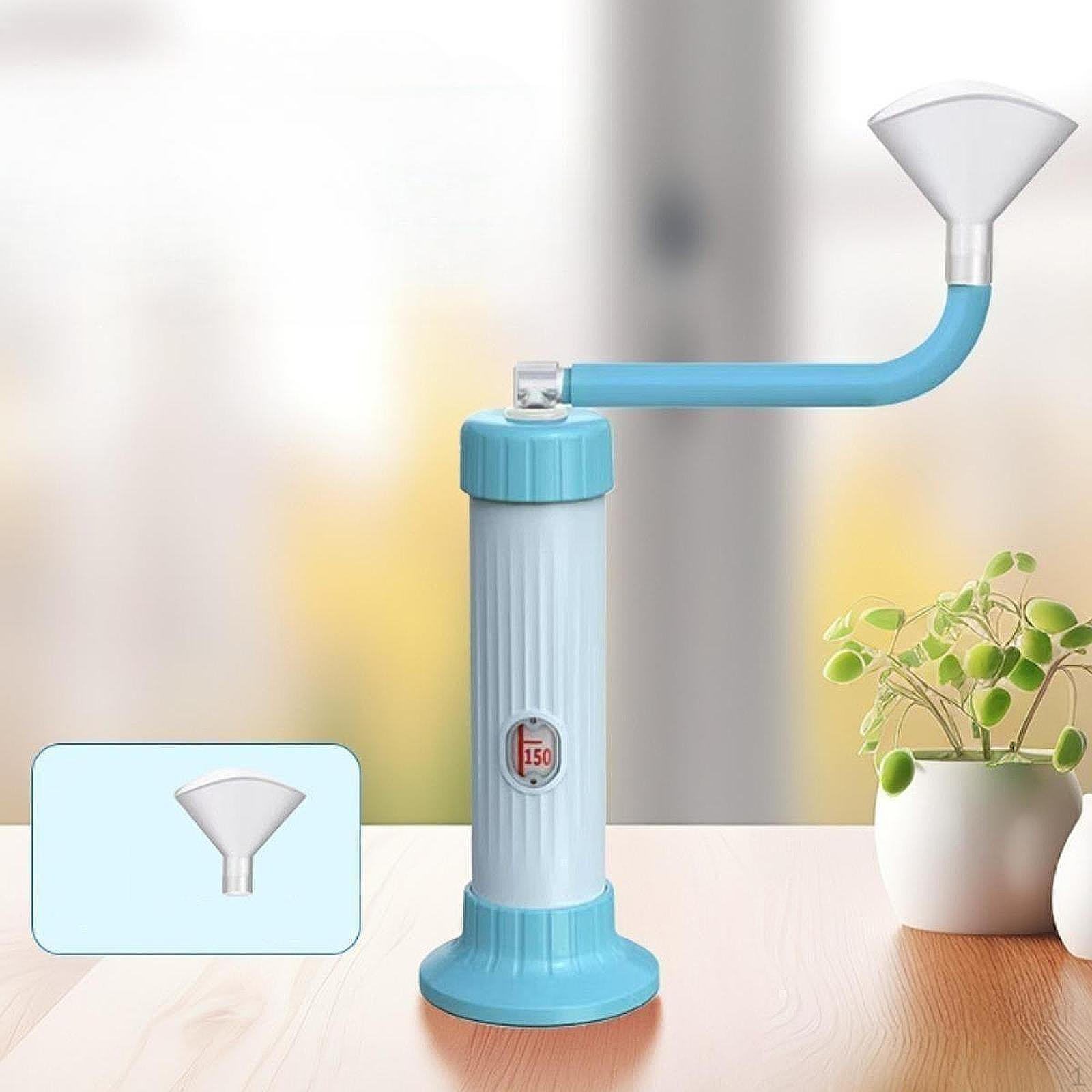 

Тренажер для дыхательных упражнений Домашний тренажерный зал Регулируемая легкая гантель синий