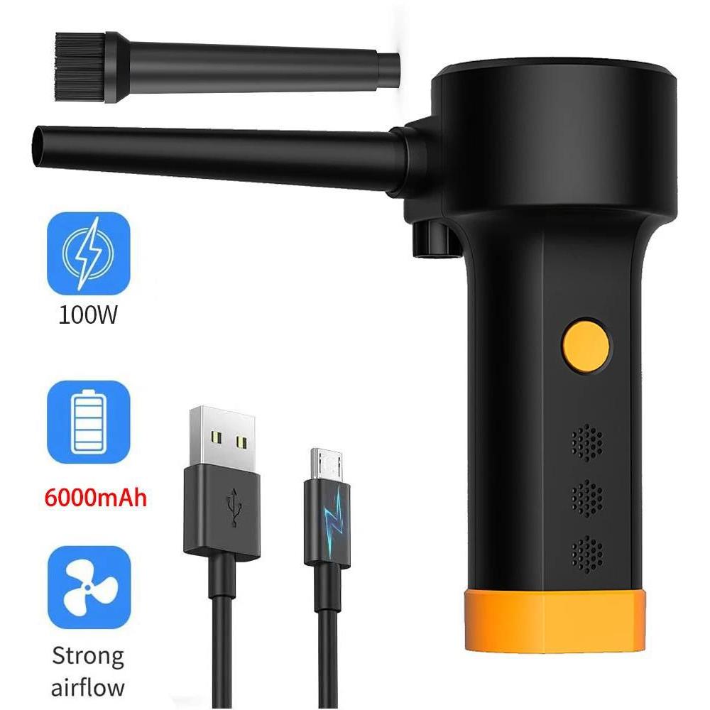 

500 Вт Электрический сжатый воздуходувка для компьютера Воздушный пылесос для клавиатуры ПК ноутбука жалюзи принтера Мини пылеуловитель