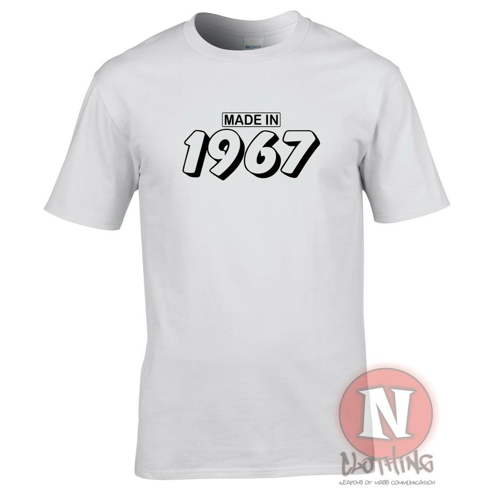 Made In 1967 TShirt Birthday Celebration Present Gift Funny Party Teeshirt