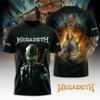 Megadeth AOP T-Shirt Gift For Fans Gift Family Shirt