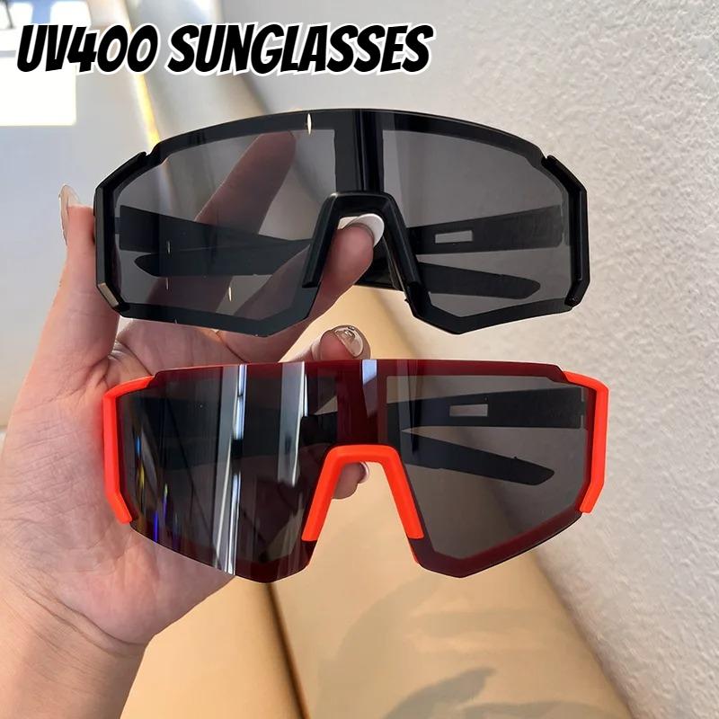 Fable Men's Uv400 Outdoor Riding Sunglasses Windproof Goggles For Skiing Mountaineering Running Cycling Sports