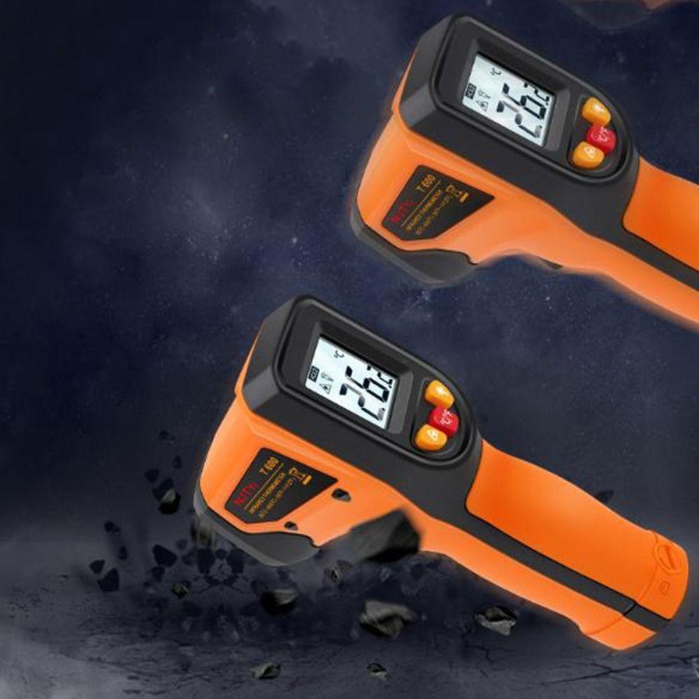 -50℃ To 400/600℃ Digital Temperature Meter Non-Contact Laser Pyrometer  For Home