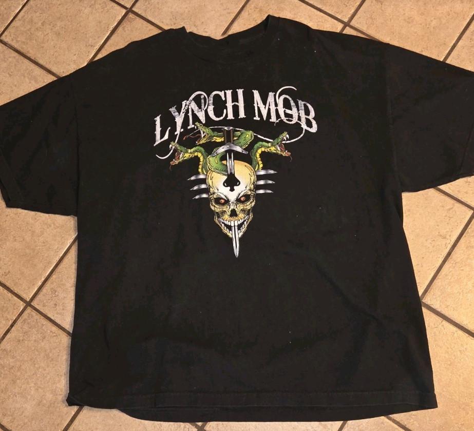 LYNCH MOB CONCERT TOUR Band Tee Cotton Unisex Shirt EG404 S