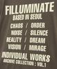 FILLUMINATE Contrast Graphic T-Shirt - Brown