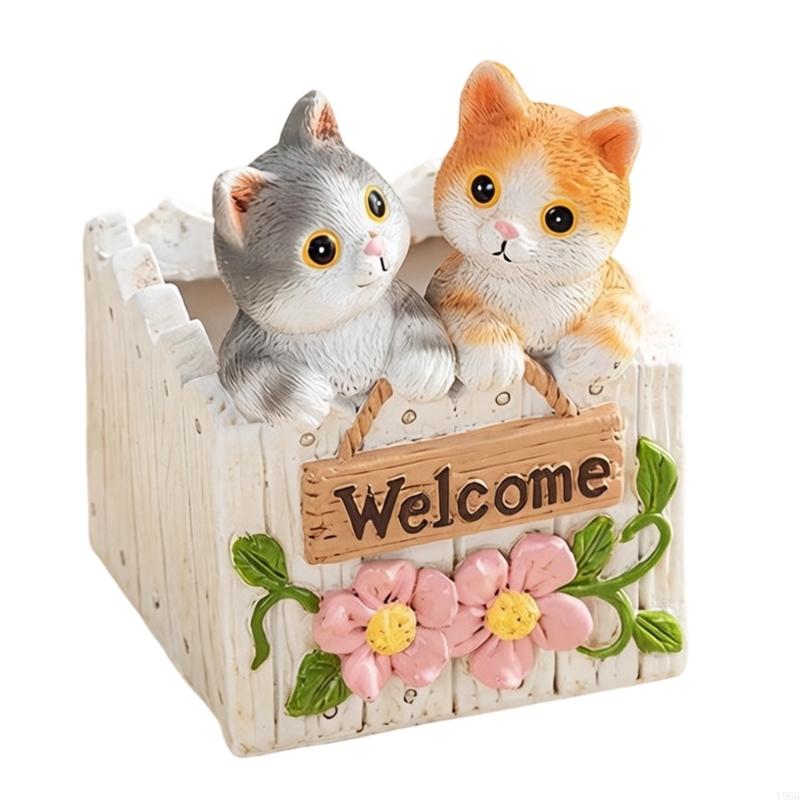 Lovely Animal Resins Planter Animal Decorative Flower Pot for Outdoor Garden And Indoor Decoration Y5GB