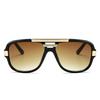 Vintage Square Sunglasses Men Women Classic Designer Shades Mirrored Lens UV Protection Retro Style