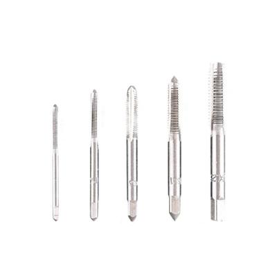 High Performances Hand Tap Kit 5pc Highly Speed Steel Taps Precise Thread Cutting Tool for Various Metal Materials