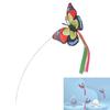 Butterfly Cat Toy Boredom Relief Interactive 360 Degree Rotating Cat Toy with 3 Flashing Butterflies Butterfly