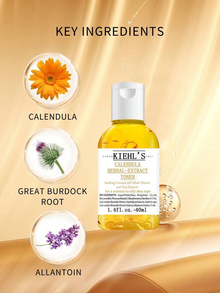 Kiehl's Calendula Herbal-Extract Toner (Alcohol-Free) - 8.45 fl.oz./250ml