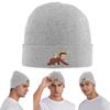 Funny Curious George Characters Warm Knitted Cap Winter Knit Bonnet Hat Skullies Beanies Hip Hop Caps for Unisex