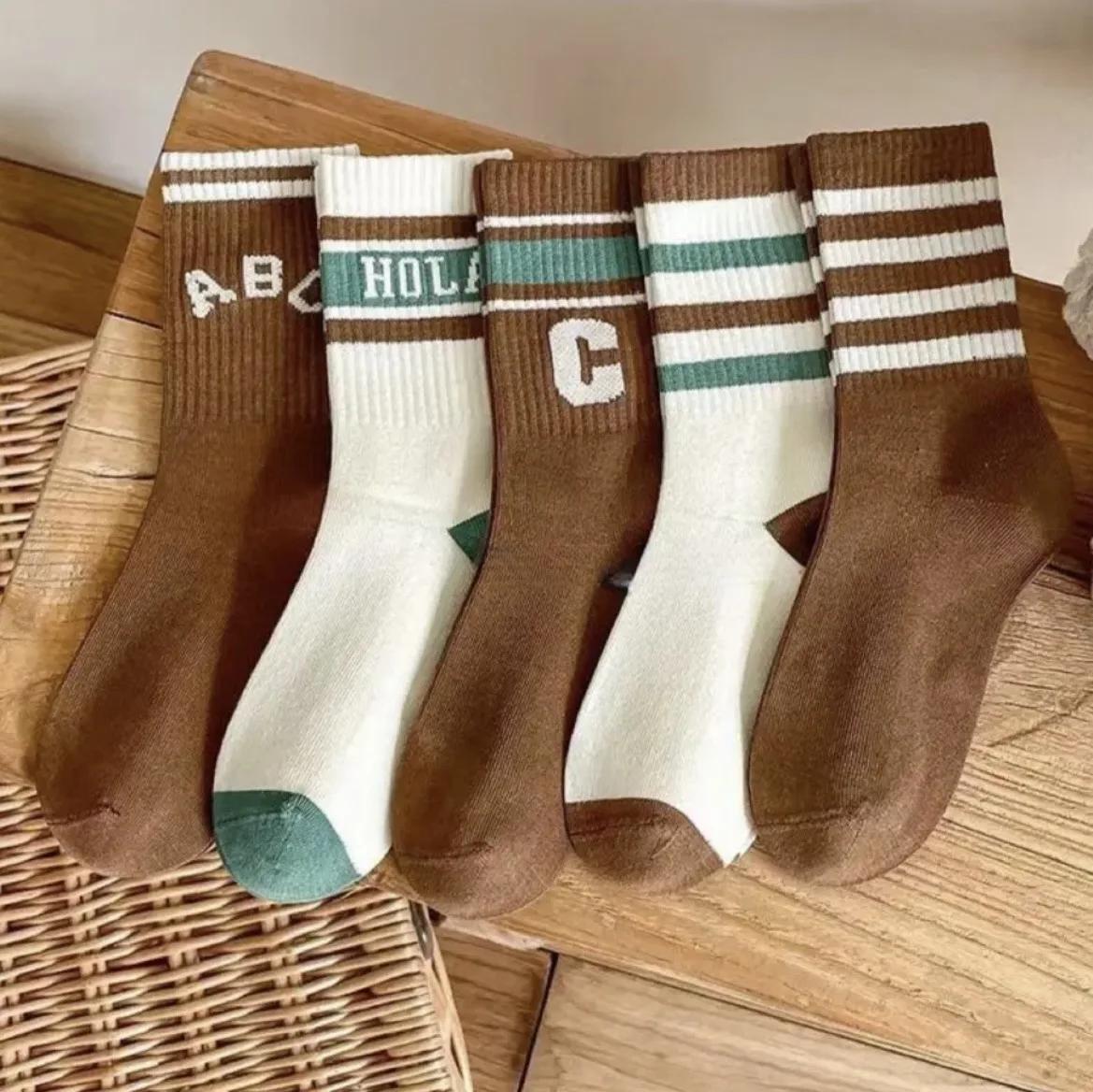 

5paris Children s Socks Spring New Trend Tube Socks Versatile Simple Tube Children s Socks L (9-12 Year)