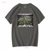 Dystopia Band Tour Nachdruck T-Shirt Baumwolle KV13302 vintage gewaschen Designerkleidung Oberteil für den Alltag grafisch Bequem