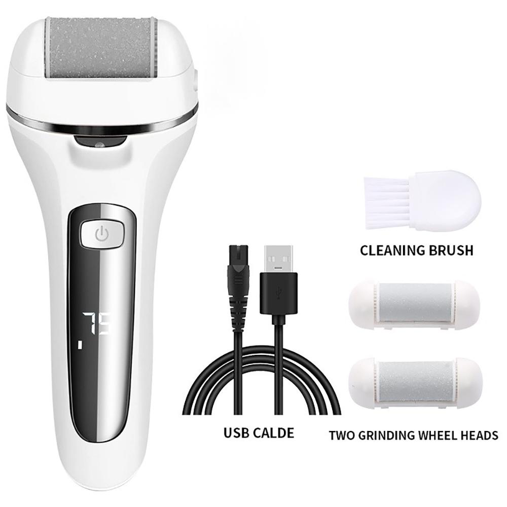 

Electric Foot Grinder Foot File For Heels Grinding Pedicure Tools Dead Hard Skin Callus Remover Waterproof Foot Care Machine белый