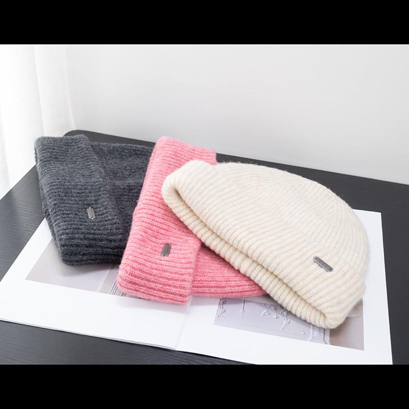 Wool Knit Hat For Women Autumn Winter Breathable Warm Ear Protection Fashion Casual Stylish Ol
