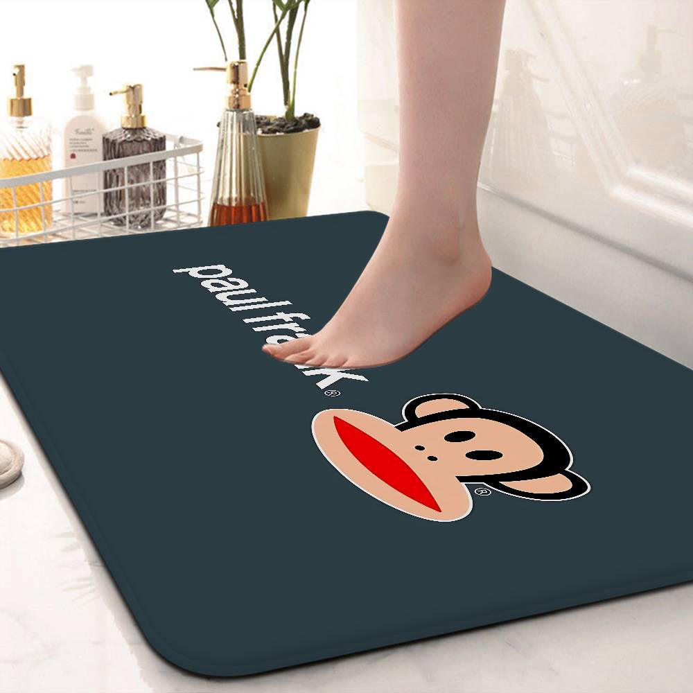 Logo P Pauls F Frank Anmie Door Mat Washable Non Slip Living Room Sofa Chairs Area Mat Kitchen Toilet Rug