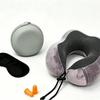 Slow Rebound Memory Foam U-Shape Neck Pillow for Travel