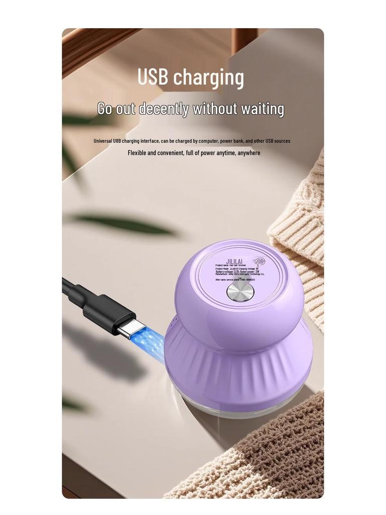 Rechargeable Fabric Shaver & Lint Remover