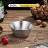 304 Stainless Steel Folding Camping Sierra Bowl Set