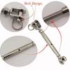 1Pcs M5-M24 Closed Body Turnbuckle 304 Stainless Steel Silver Rigging Screw Closed Body Rust Resistant