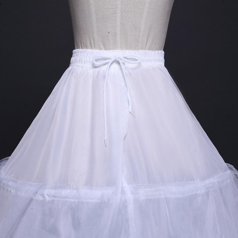Petticoat Crinoline Slips Wedding Accessories White Hoop Skirt 50s Vintage Under Skirt for Women Girls Multiple Styles