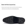 Men's British Style Genuine Cowhide Chelsea Boots - Shiny, Slip-On, Versatile High-Top Leather Footwear for Autumn/Winter