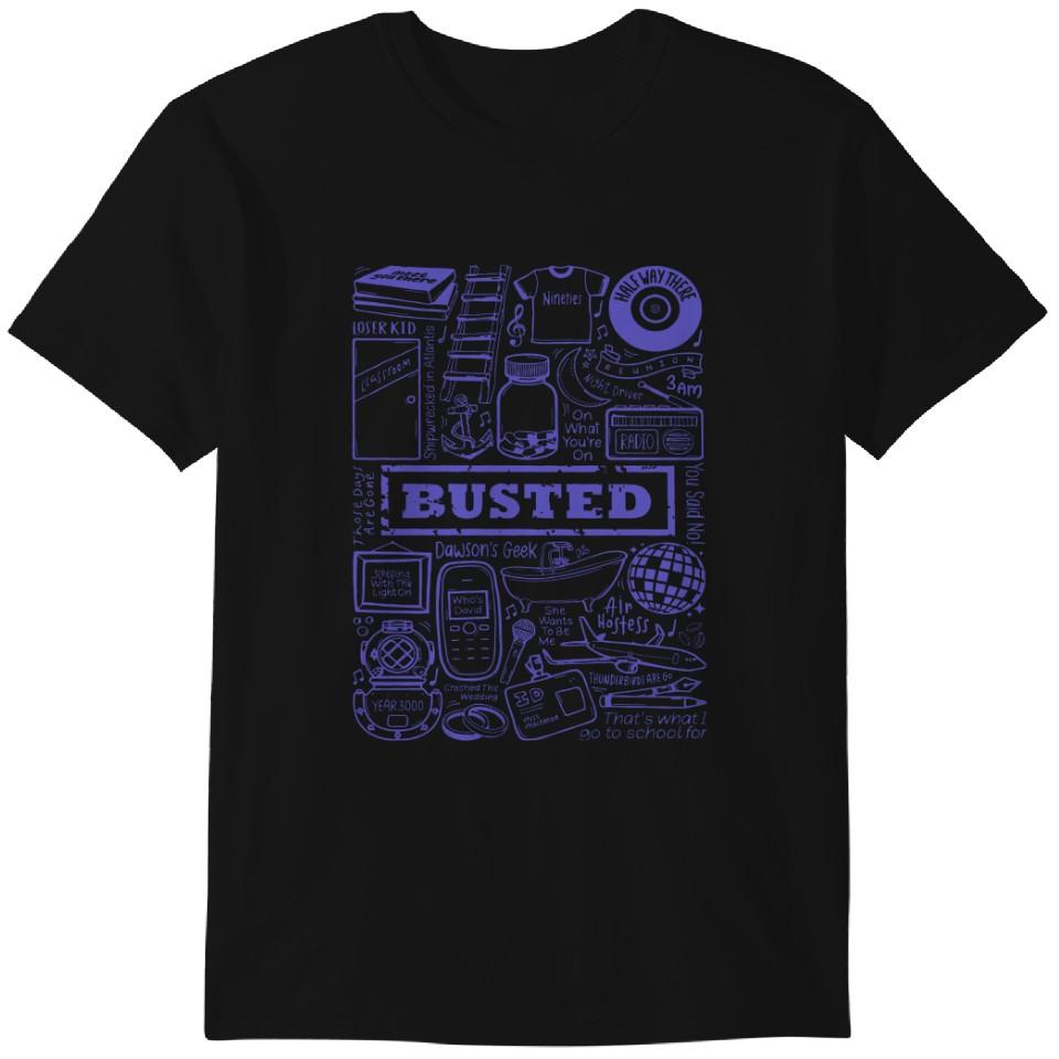 MENS WOMENS Busted Band T-shirt, 20th Anniversary Greatest Hits UK Arena Tour 2023, Album Concert Merch Classic T-shirt 2XL