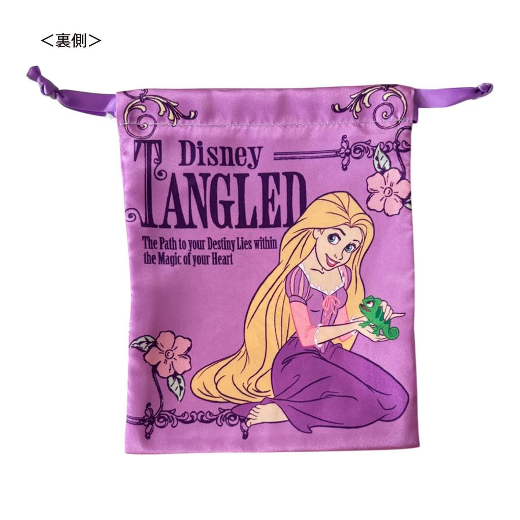 Small Planet Disney Ribbon Drawstring Bag Rapunzel/Logo