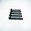 TPR Cable Organizer Straps 10 Pcs Reusable Adjustable Multi-Color Cord Ties for Headphones Chargers Small Electronics Home Use